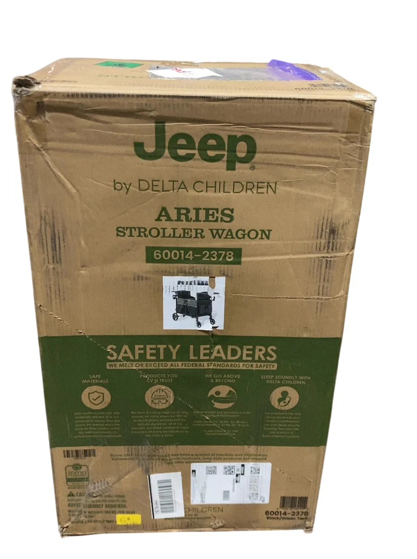Delta Children Jeep Aries 2-Seater Stroller Wagon - Image 5