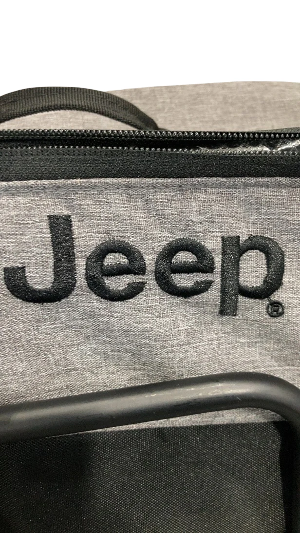 Delta Children Jeep Deluxe Wrangler Wagon Stroller with Cooler Bag and Parent Organizer, 4 Seater, Grey - Image 14