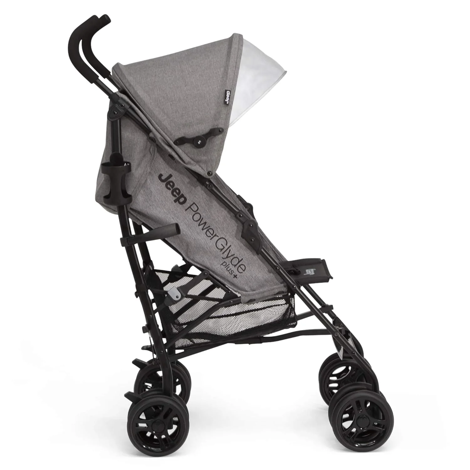 Delta Children Jeep PowerGlyde Stroller, 2023, Gray - Image 2
