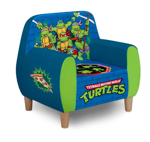 Delta Children Kids Foam Chair, Teenage Mutant Ninja Turtles