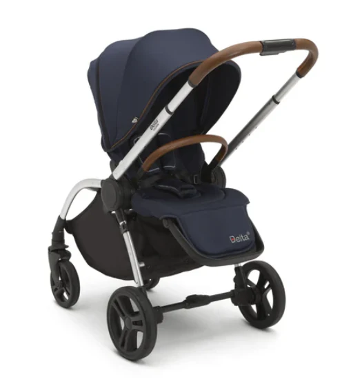 Delta Children Revolve Reversible Stroller, 2020, Cognac