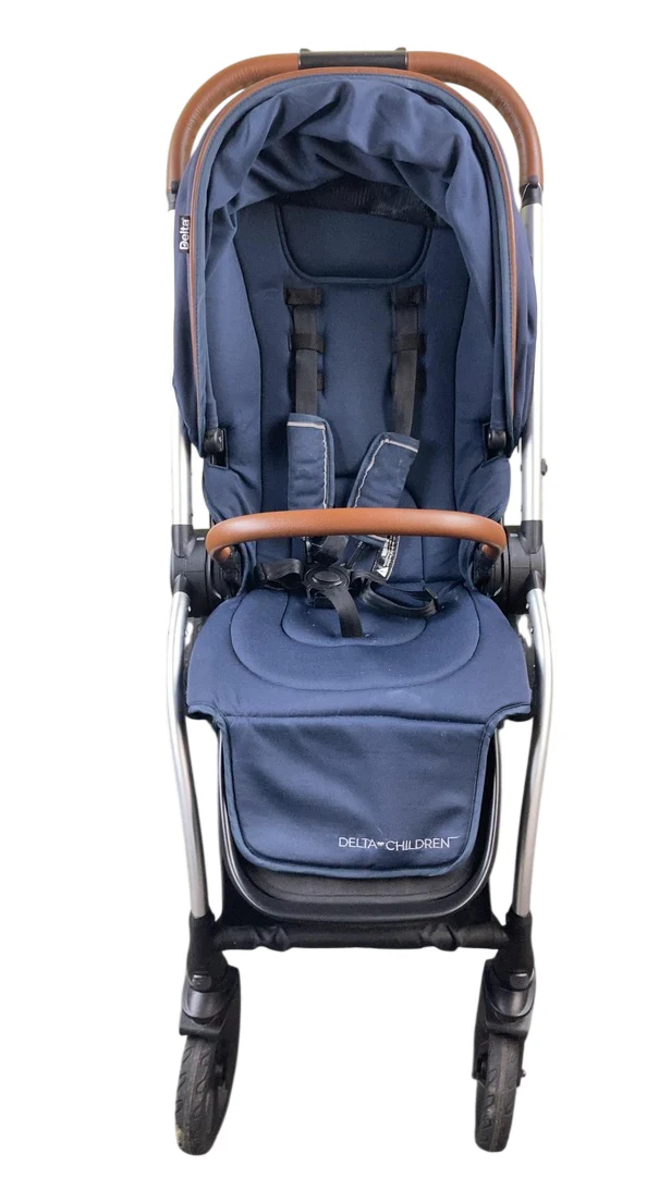 Delta Children Revolve Reversible Stroller, 2020, Cognac - Image 3