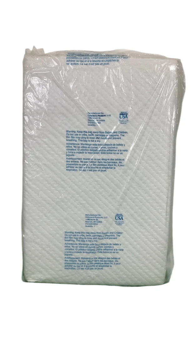 Delta Children Spring Breeze Mini Mattress, Sage/White - Image 2