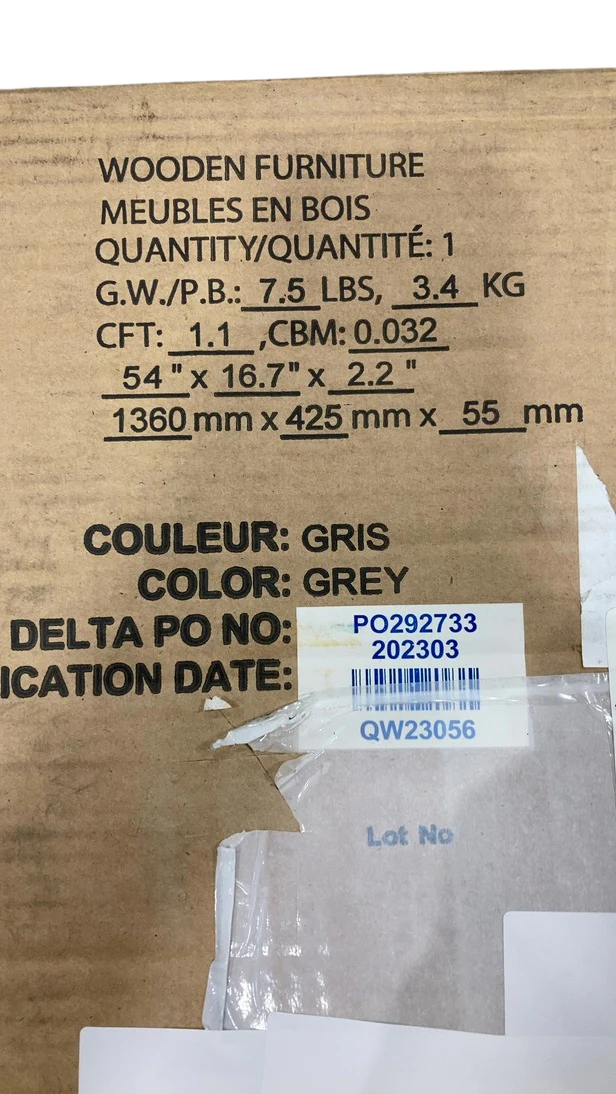 Delta Children Toddler Bed Guard Rail Kit, Grey - Image 3