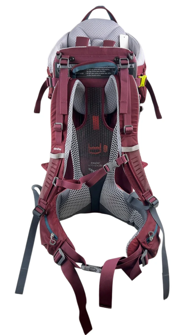 Deuter Kid Comfort I Hiking Backpack, Maroon - Image 5
