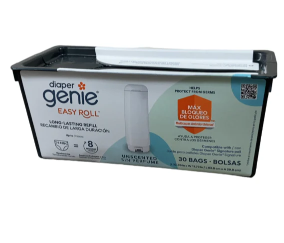Diaper Genie Easy Roll Refill, 1-Pack (30 Bags)