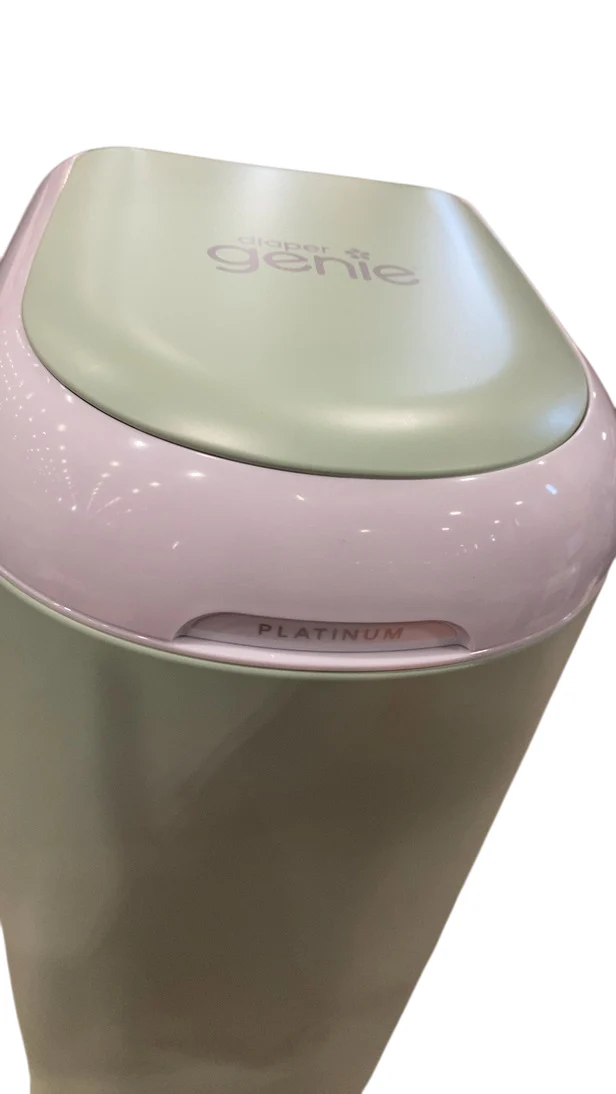 Diaper Genie Platinum Diaper Pail, Sage Green - Image 3