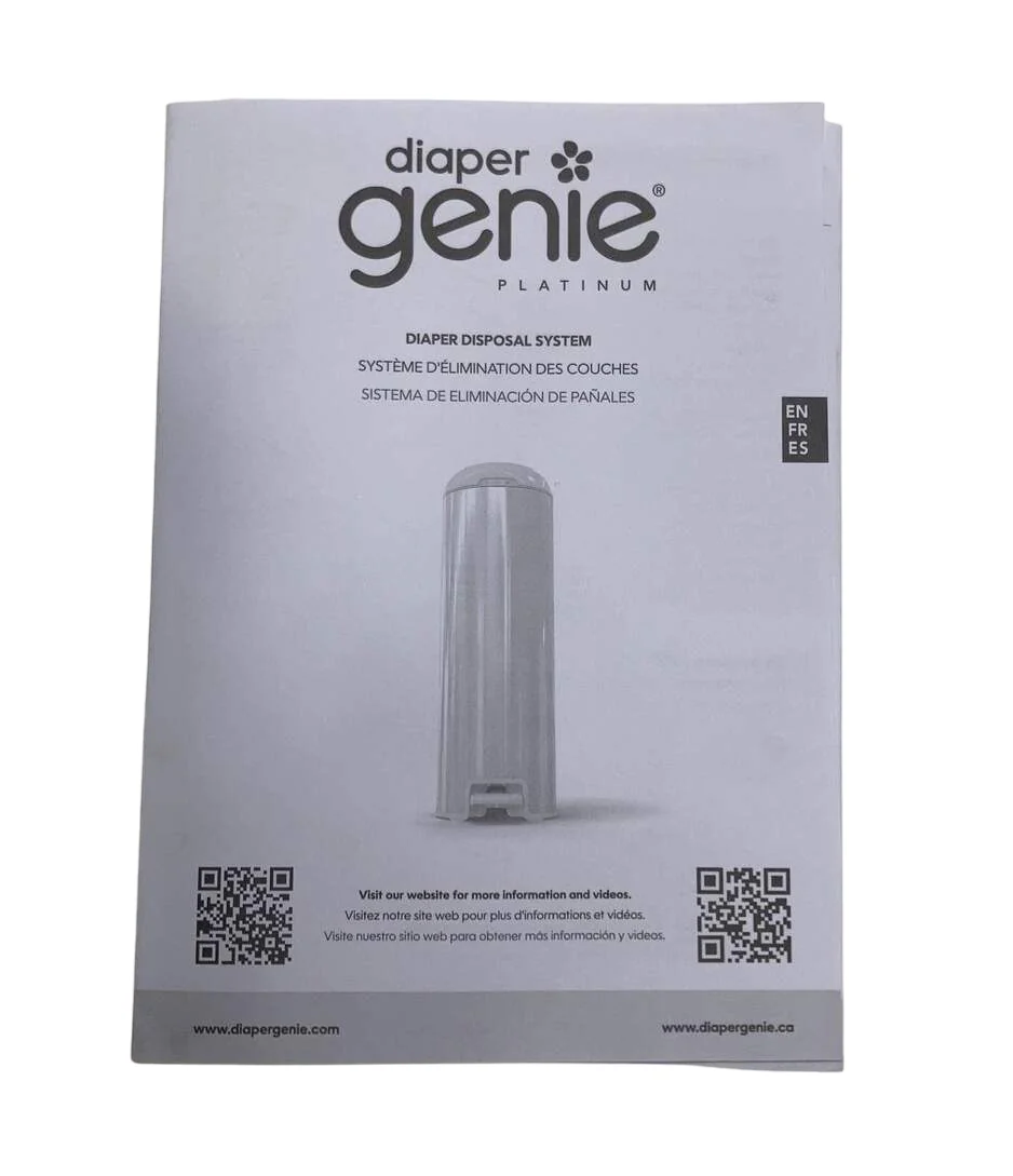 Diaper Genie Platinum Diaper Pail, Sage Green - Image 4