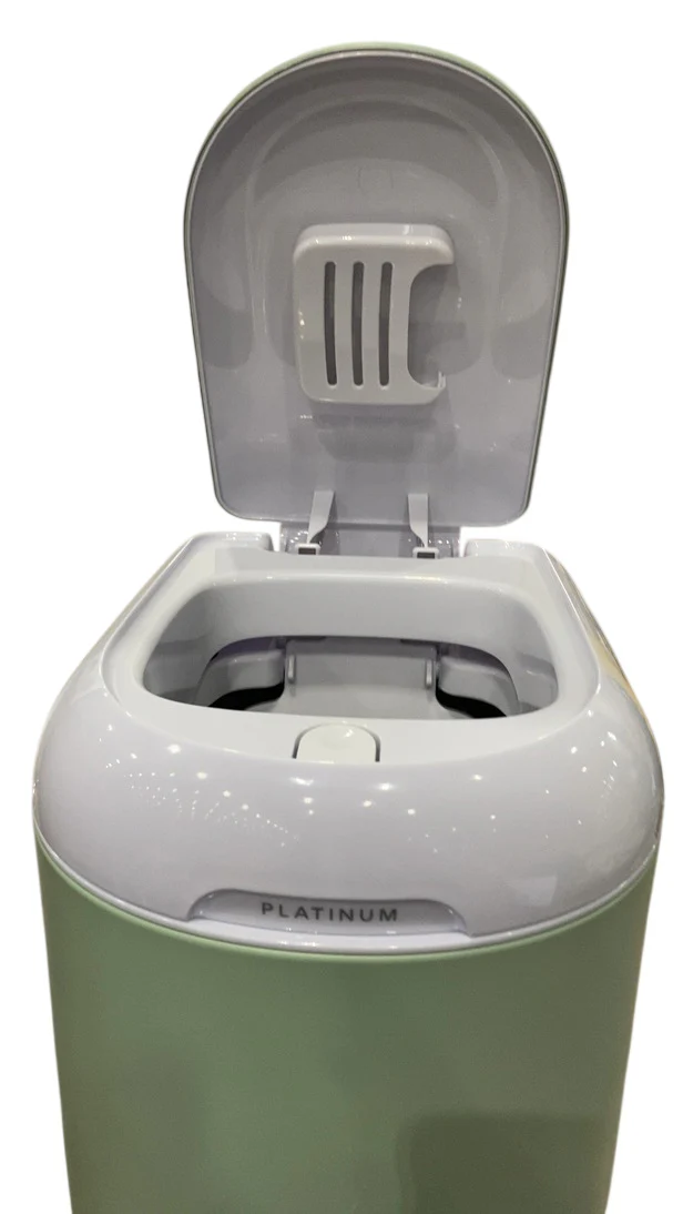 Diaper Genie Platinum Diaper Pail, Sage Green - Image 5