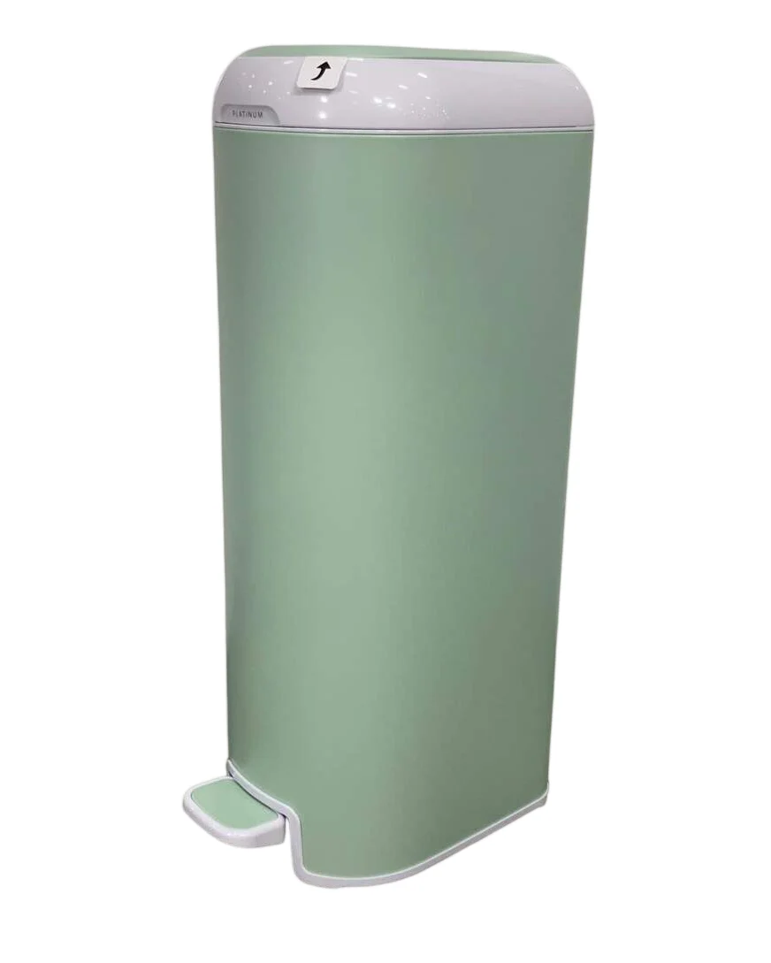 Diaper Genie Platinum Diaper Pail, Sage Green
