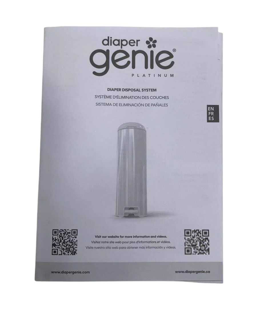 Diaper Genie Platinum Diaper Pail, Sage Green - Image 8