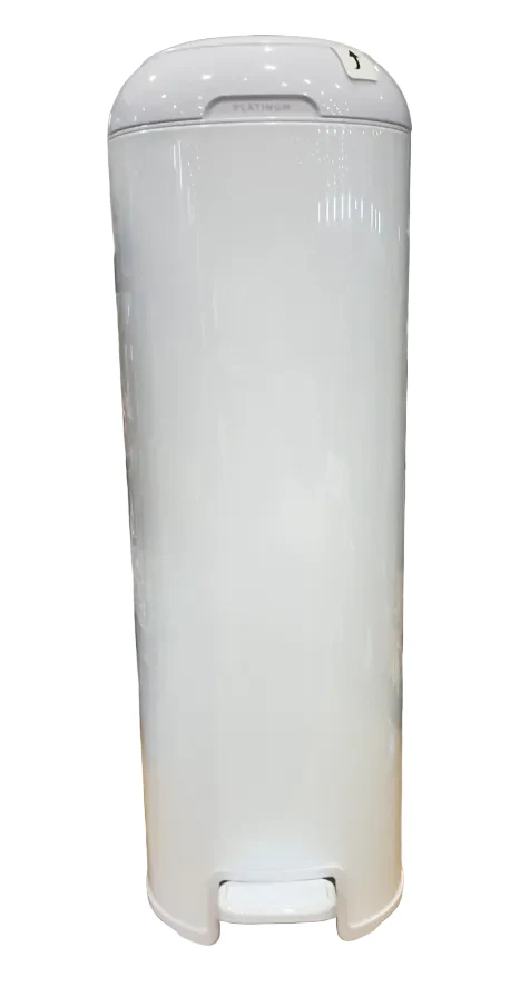 Diaper Genie Platinum Pail Gift Set, Lily White - Image 2