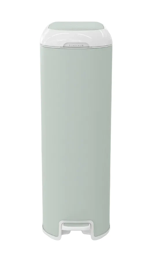 Diaper Genie Platinum Pail Gift Set, Sage Green