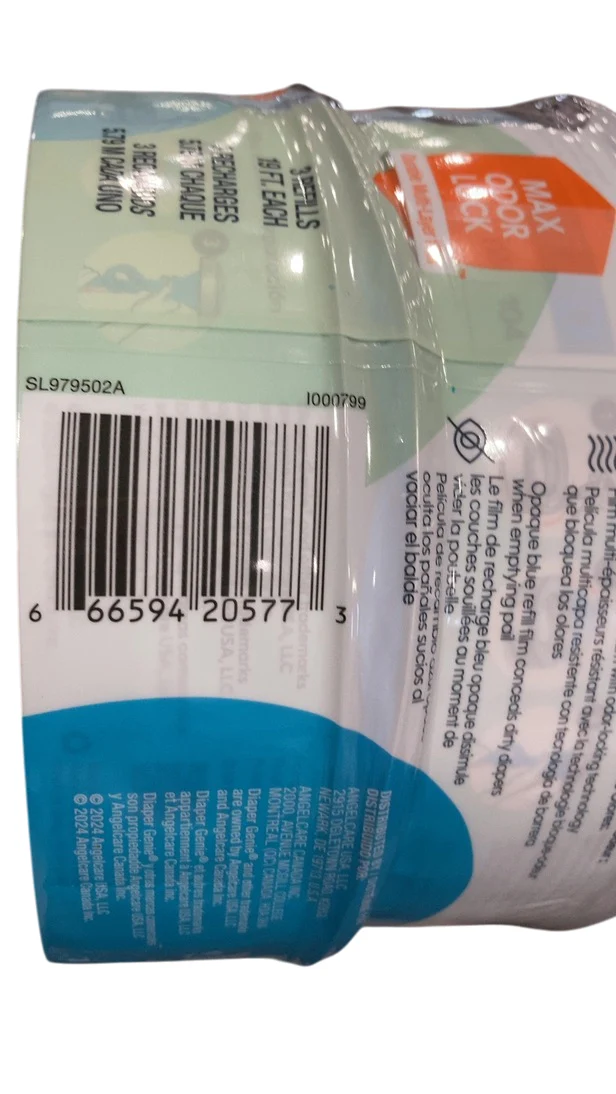 Diaper Genie Refill Bags, 3pk of 240, Unscented - Image 3