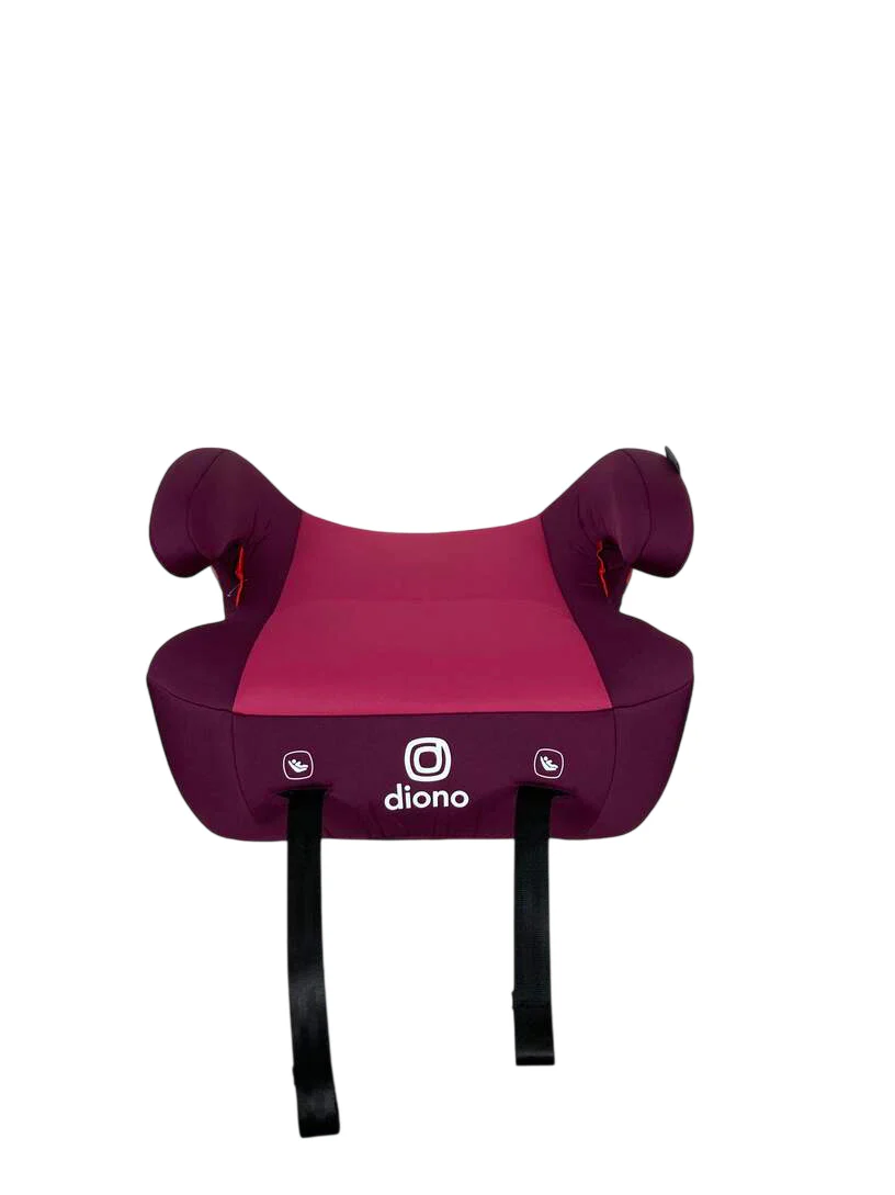 Diono Solana 2 Backless Booster Seat, 2023, Pink, With LATCH - Image 2