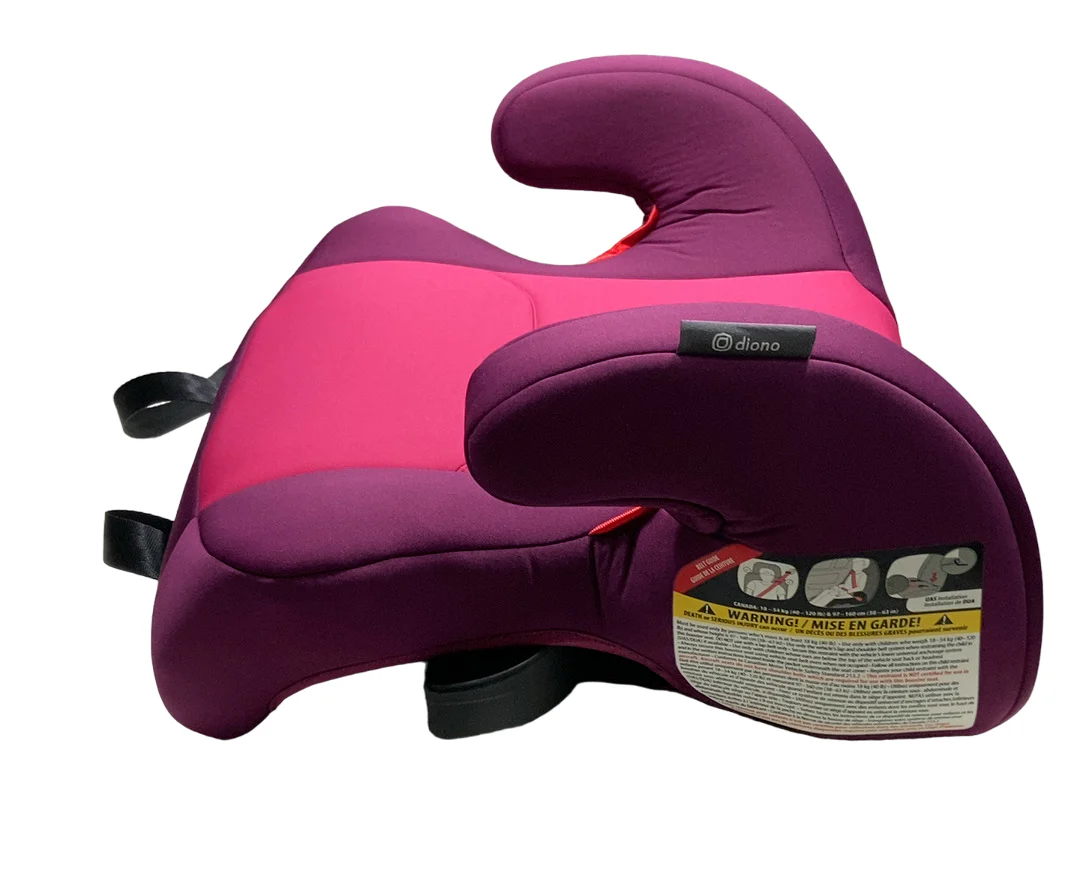 Diono Solana 2 Backless Booster Seat, Pink, With LATCH, 2024 - Image 3