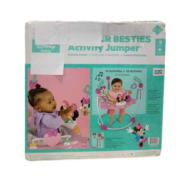 Disney Baby Activity Jumper, Minnie Mouse Forever Besties - Image 10