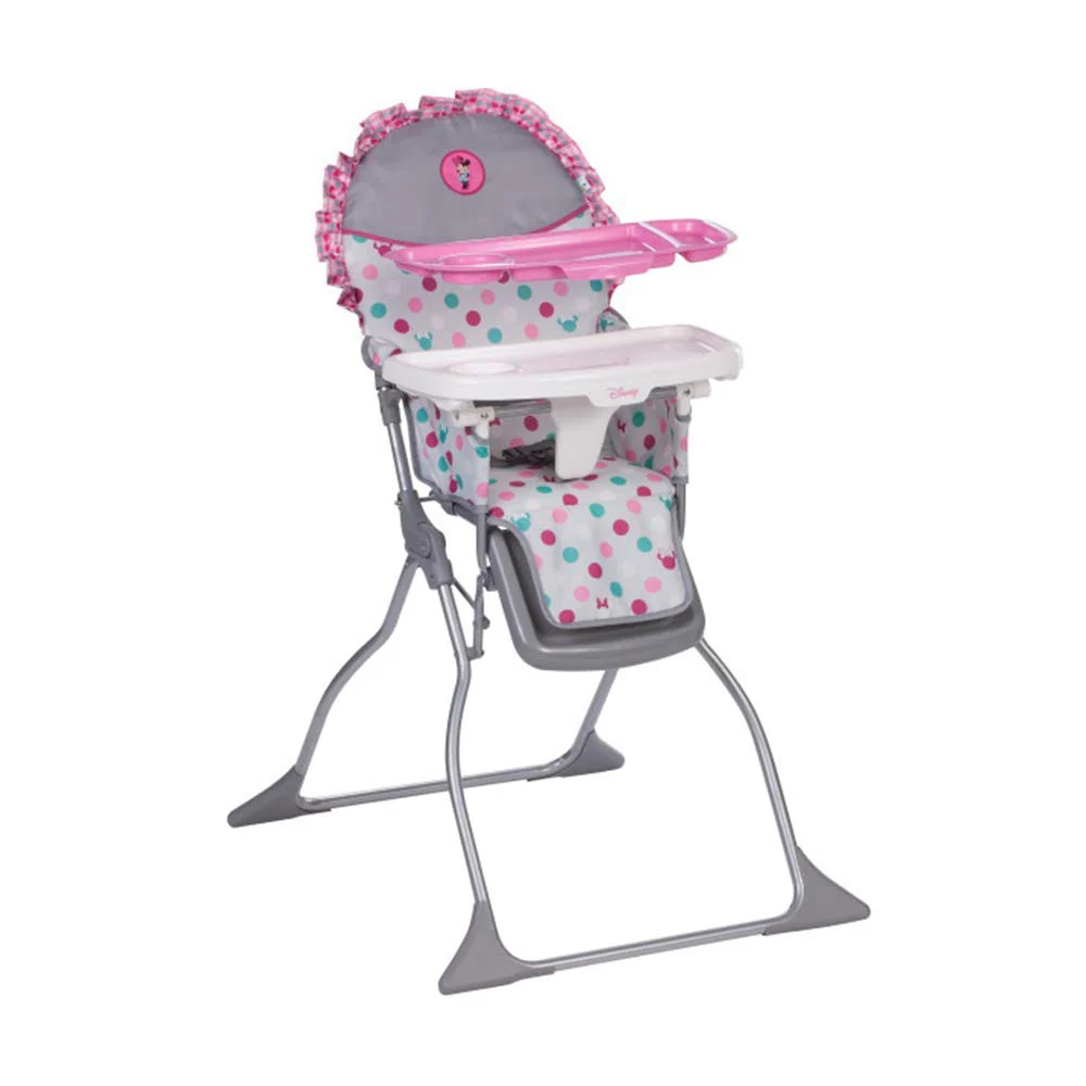Disney Baby Minnie Mouse Foldable Highchair, Minnie Dot Fun - Image 2