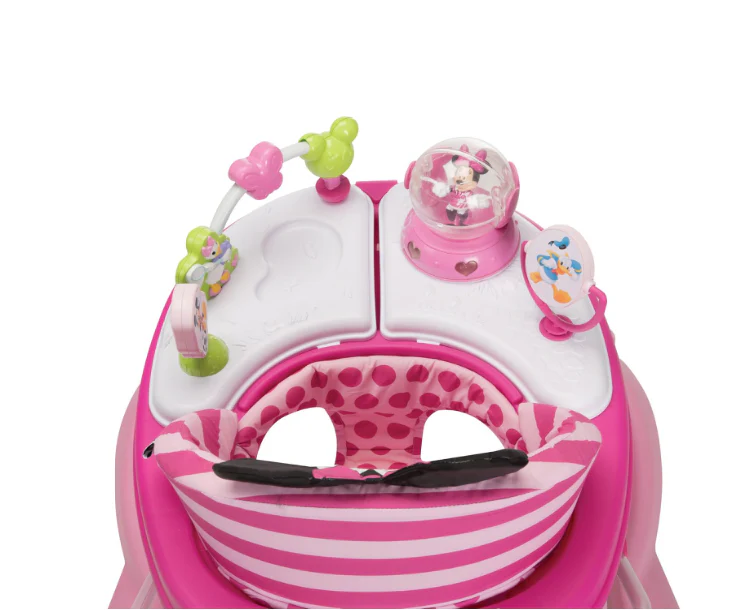 Disney Baby Minnie Mouse Music and Lights Baby Walker, Glitter Minnie - Image 5