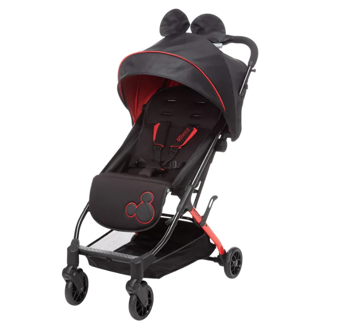 Disney Baby Ultra Compact Single Stroller, 2021, Let's Go Mickey