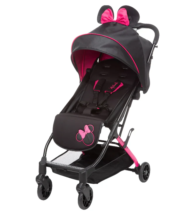 Disney Baby Ultra Compact Single Stroller, Minnie Mouse, 2024
