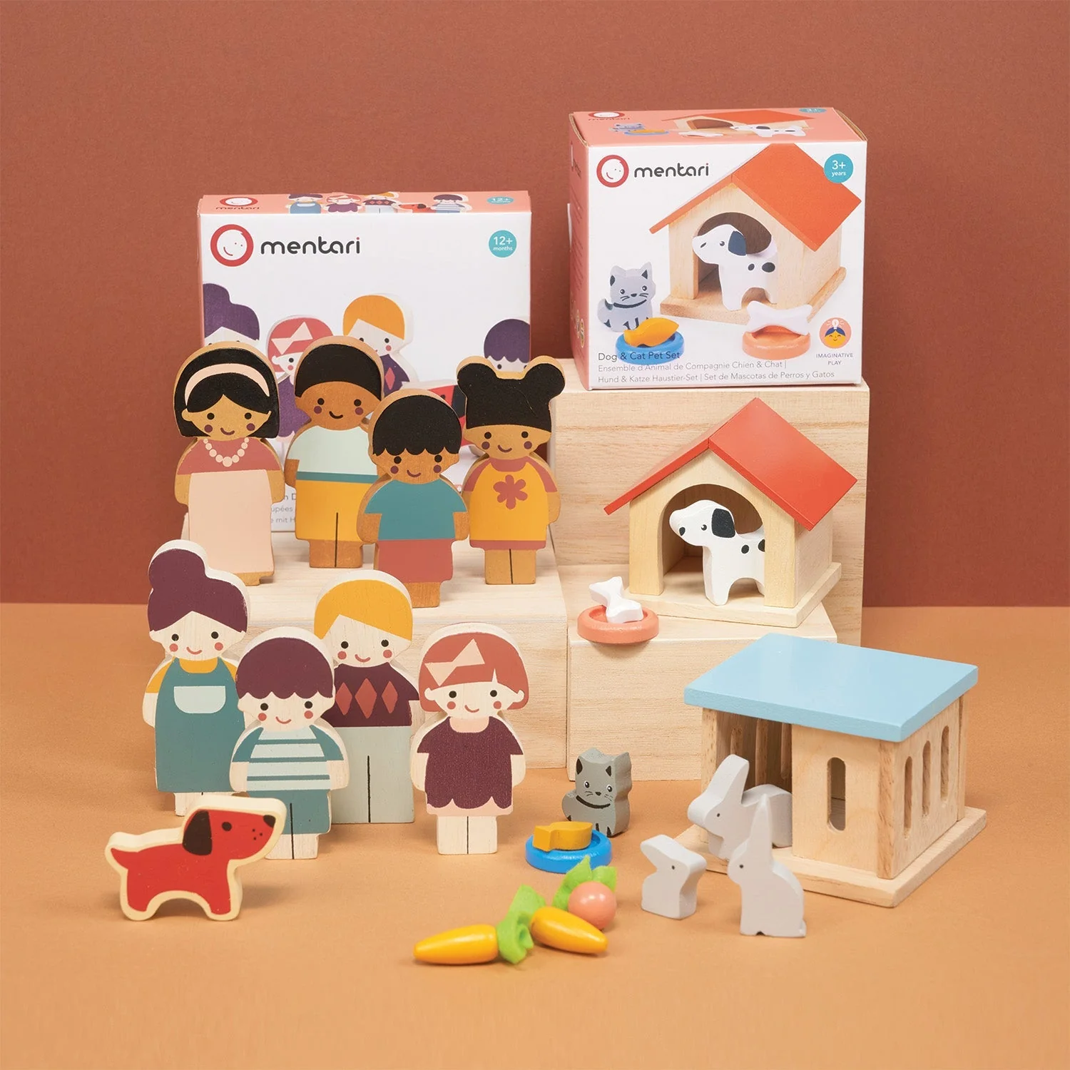 Mentari Doll Family And Pets Bundle - Image 2