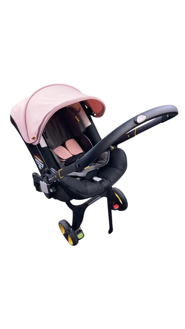 Doona Infant Car Seat & Stroller Combo, 2022, Blush Pink - Image 12