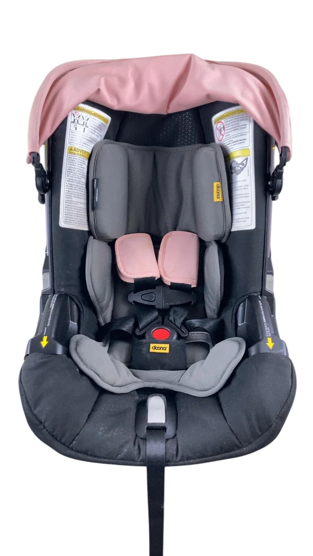 Doona Infant Car Seat & Stroller Combo, 2022, Blush Pink - Image 5
