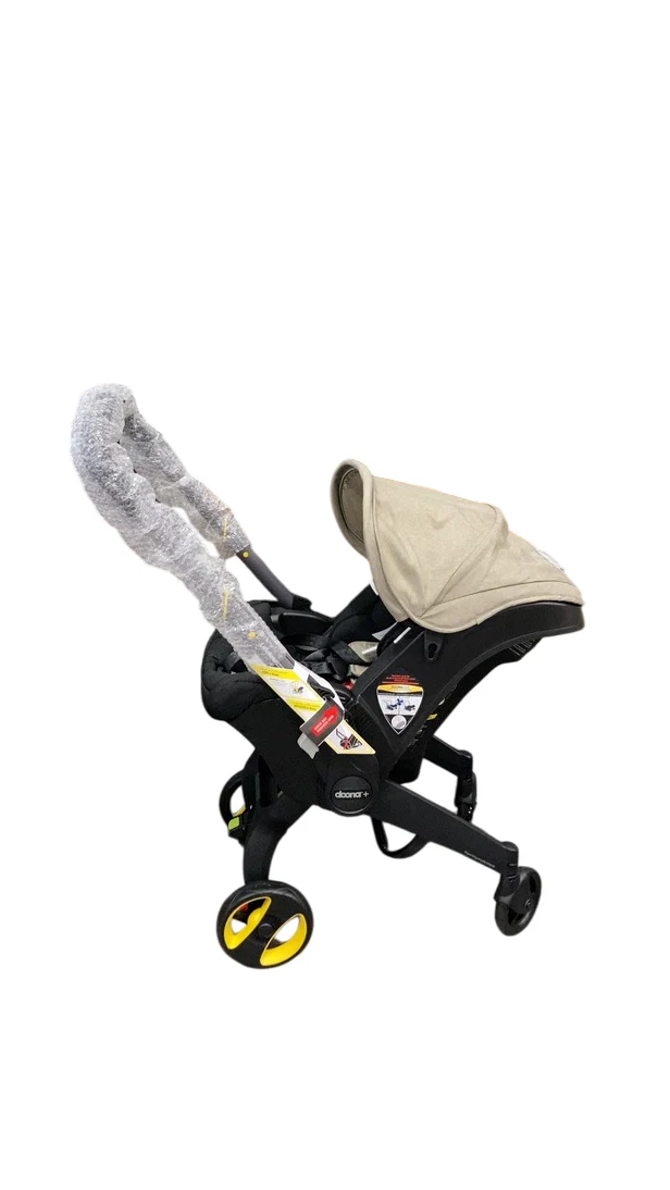 Doona Infant Car Seat & Stroller Combo, 2024, Limited Edition Beige/Warm Stone - Image 4
