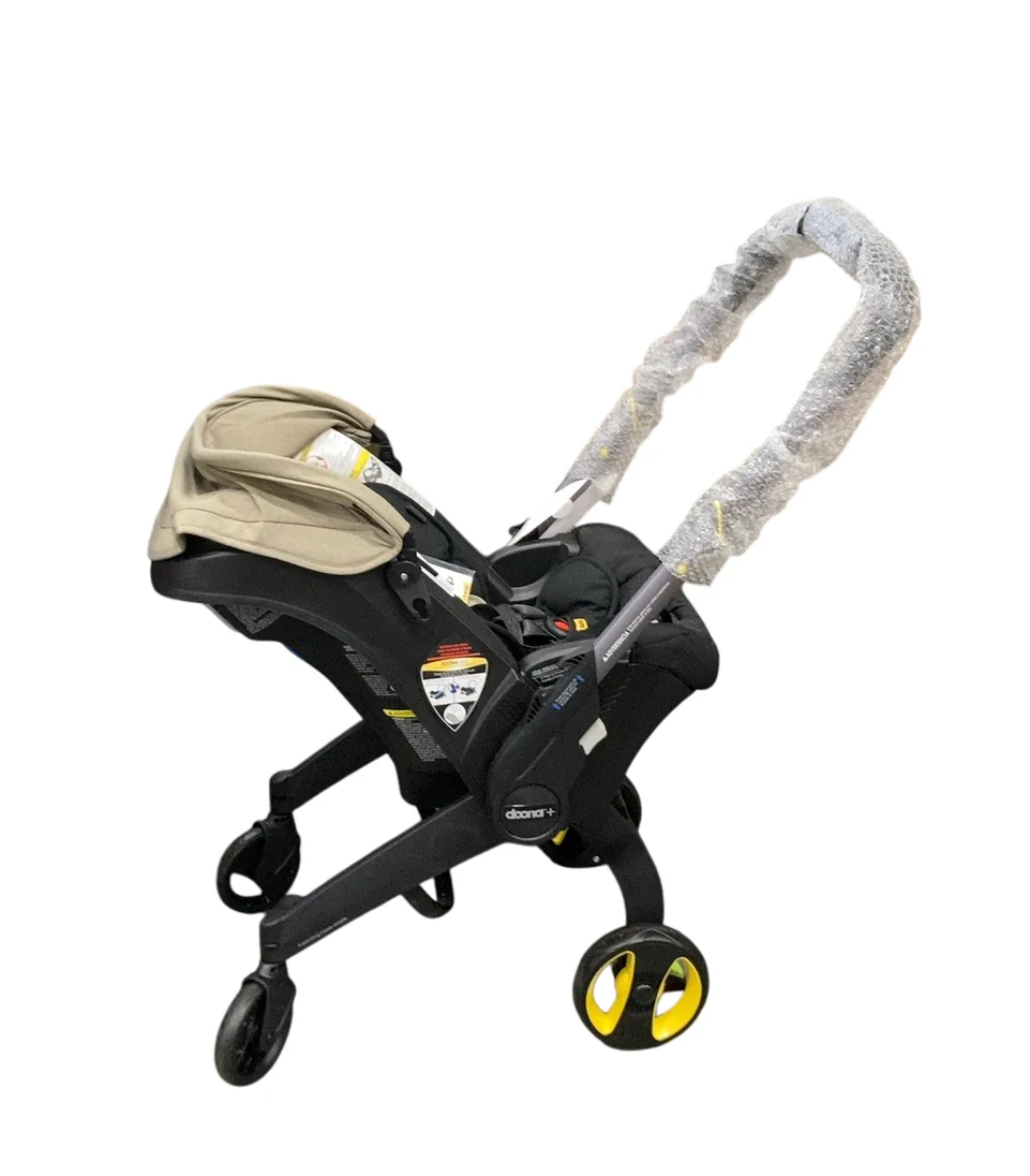 Doona Infant Car Seat & Stroller Combo, 2024, Limited Edition Beige/Warm Stone - Image 5