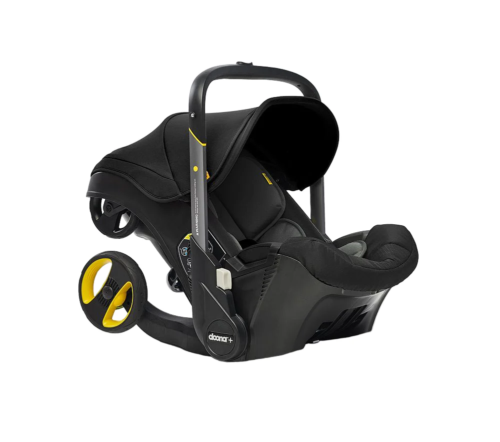 Doona Infant Car Seat & Stroller Combo, 2024, Nitro Black