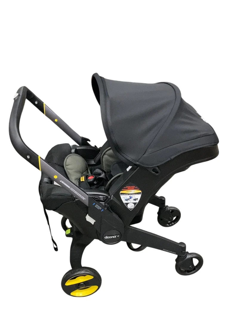 Doona Infant Car Seat & Stroller Combo, 2024, Nitro Black - Image 3