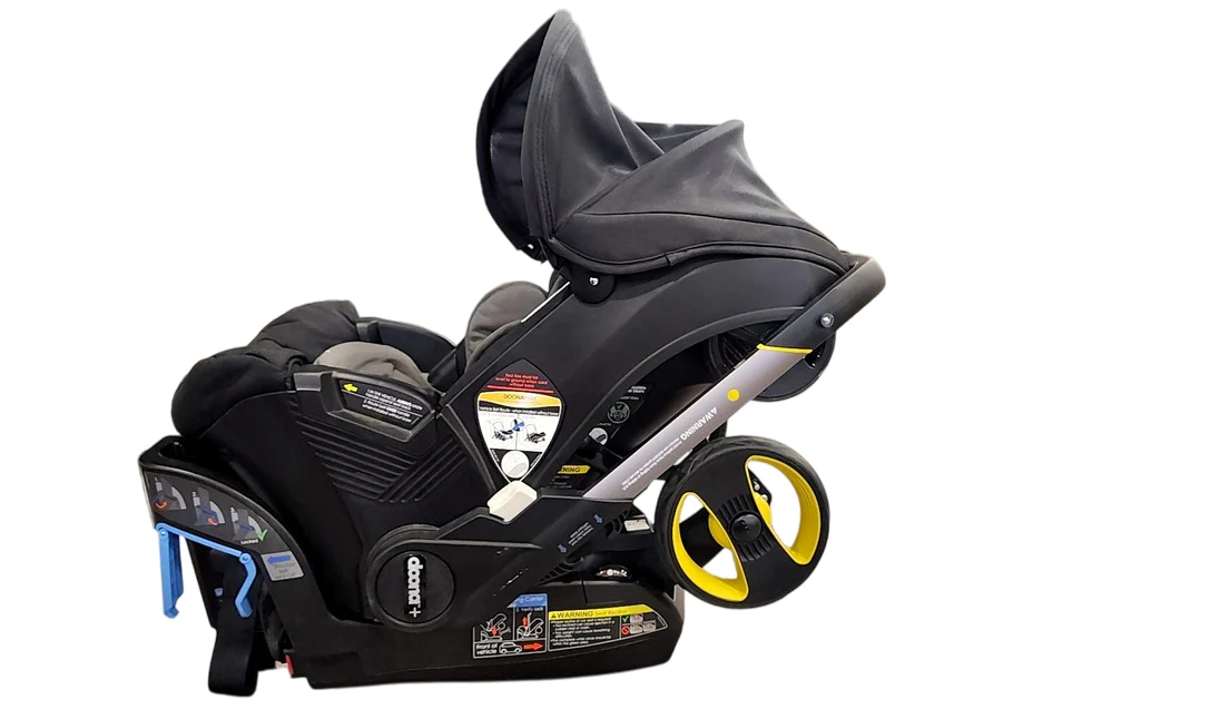 Doona Infant Car Seat & Stroller Combo, 2024, Nitro Black - Image 2