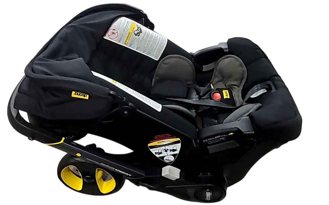 Doona Infant Car Seat & Stroller Combo, 2024, Nitro black - Image 2