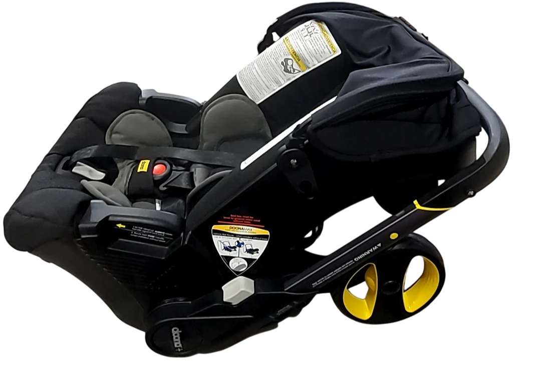 Doona Infant Car Seat & Stroller Combo, 2024, Nitro black - Image 3