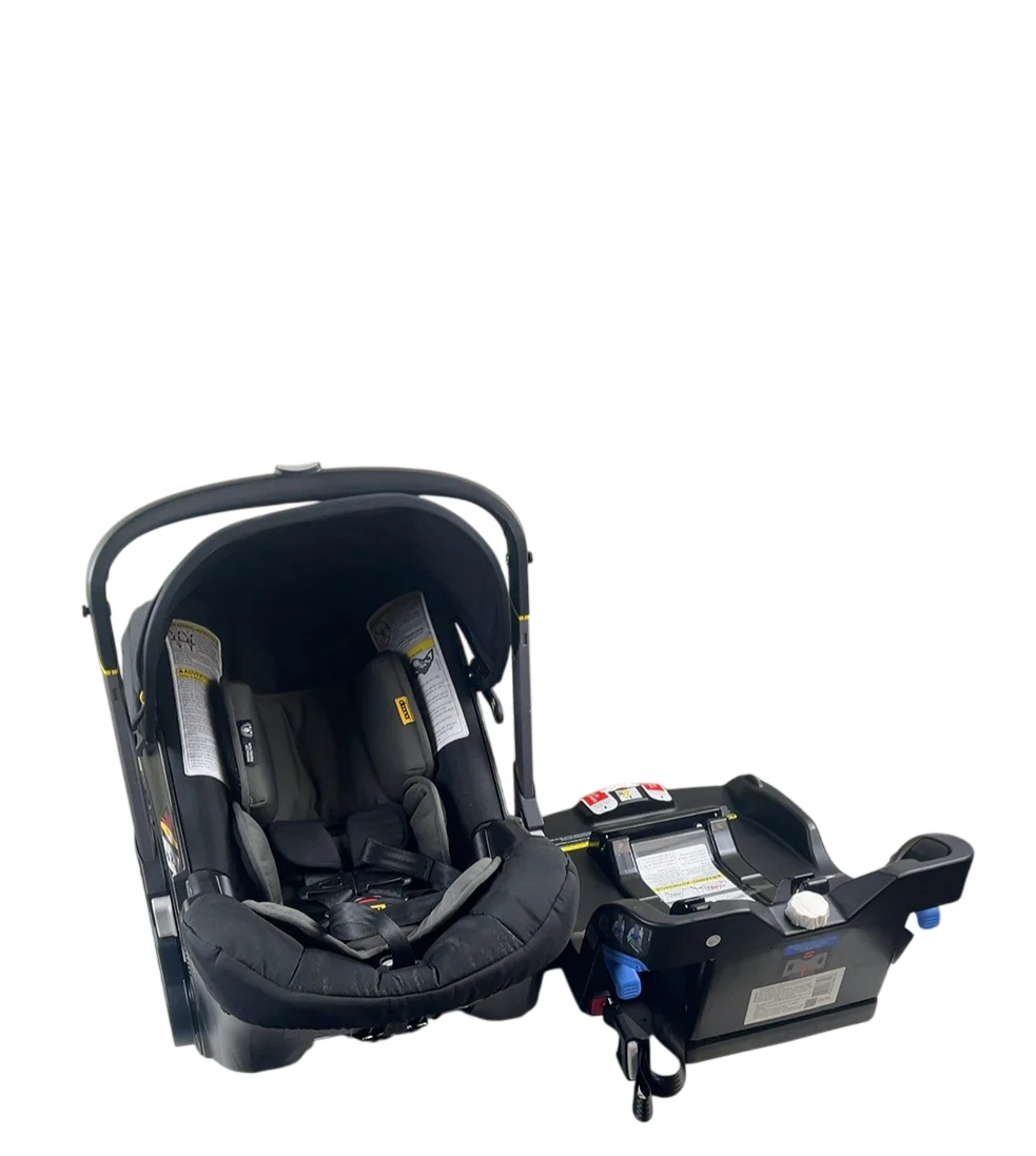 Doona Infant Car Seat & Stroller Combo, 2024, Nitro black