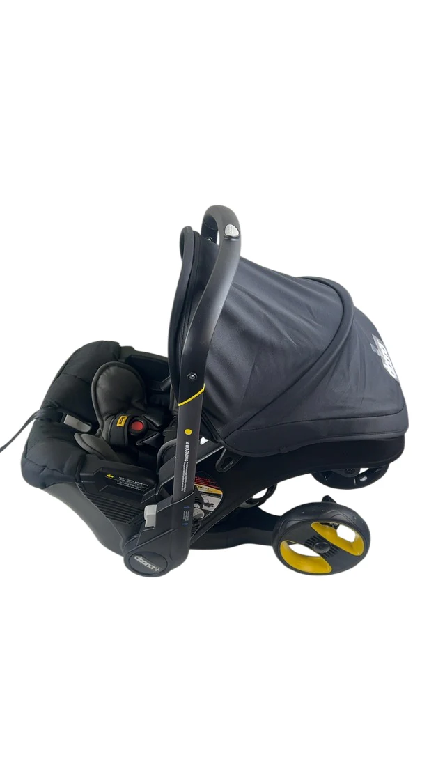 Doona Infant Car Seat & Stroller Combo, 2024, Nitro black - Image 5
