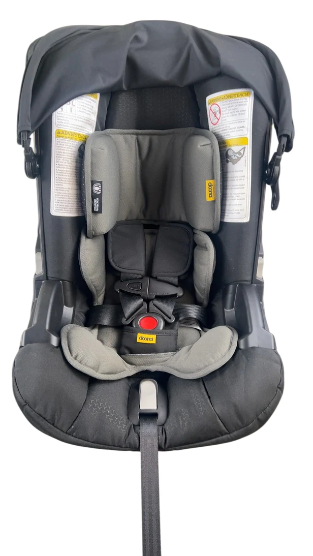 Doona Infant Car Seat & Stroller Combo, 2024, Nitro black - Image 7