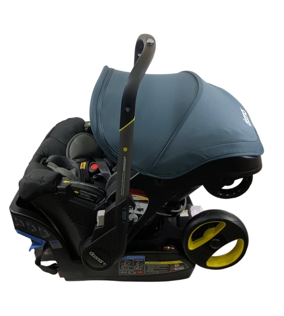 Doona Infant Car Seat & Stroller Combo, 2024, Ocean Blue