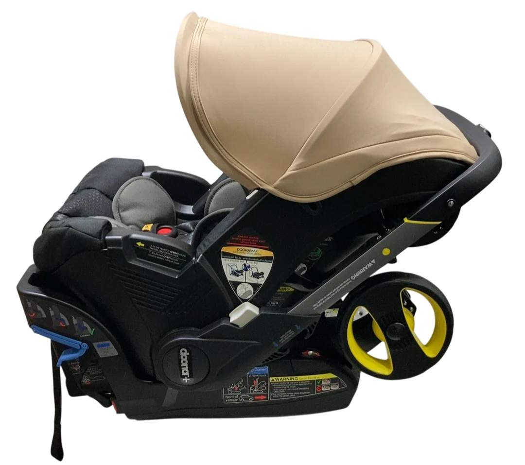Doona Infant Car Seat & Stroller Combo, 2024, Sahara Sand - Image 8