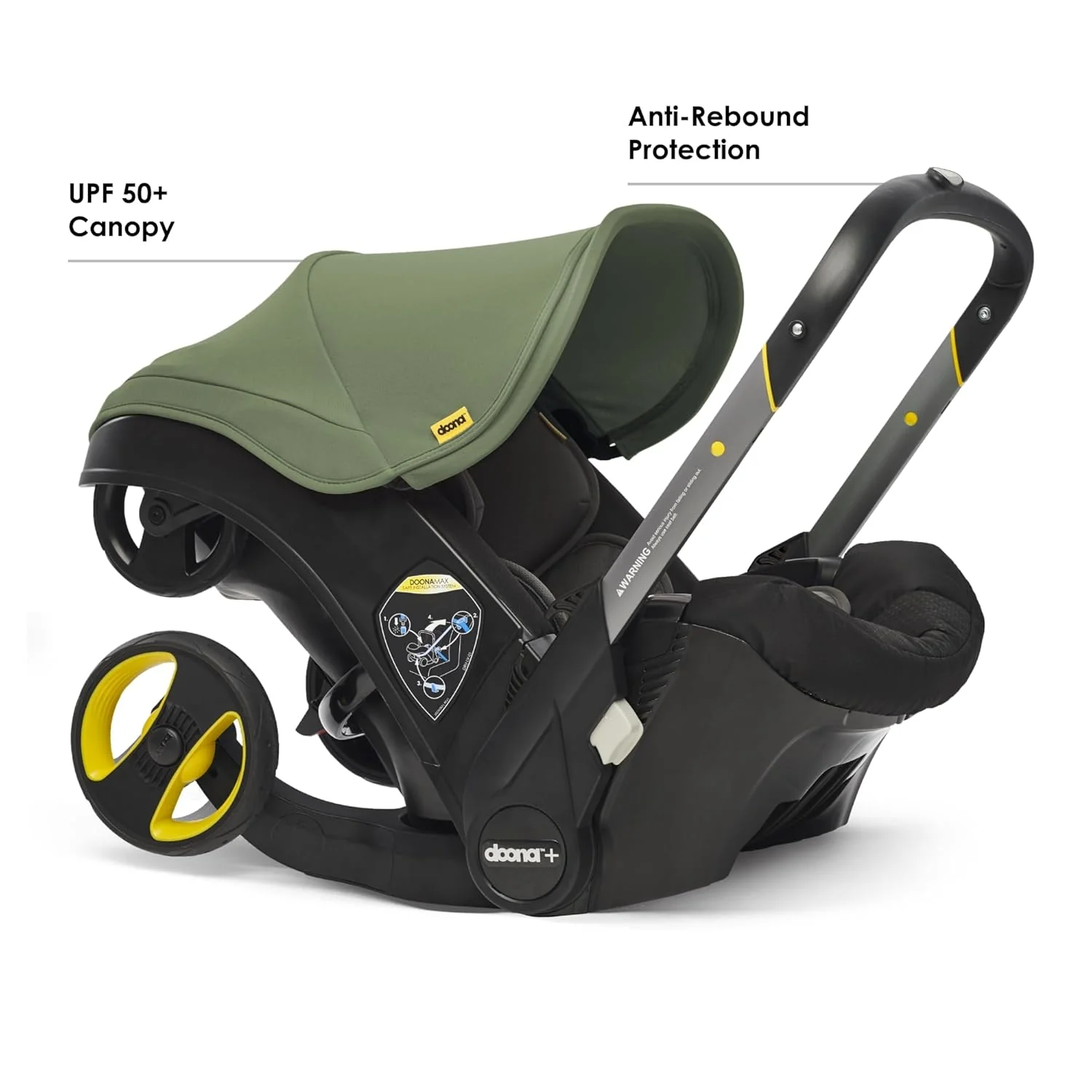 Doona Infant Car Seat & Stroller Combo, 2025, Slate green - Image 3