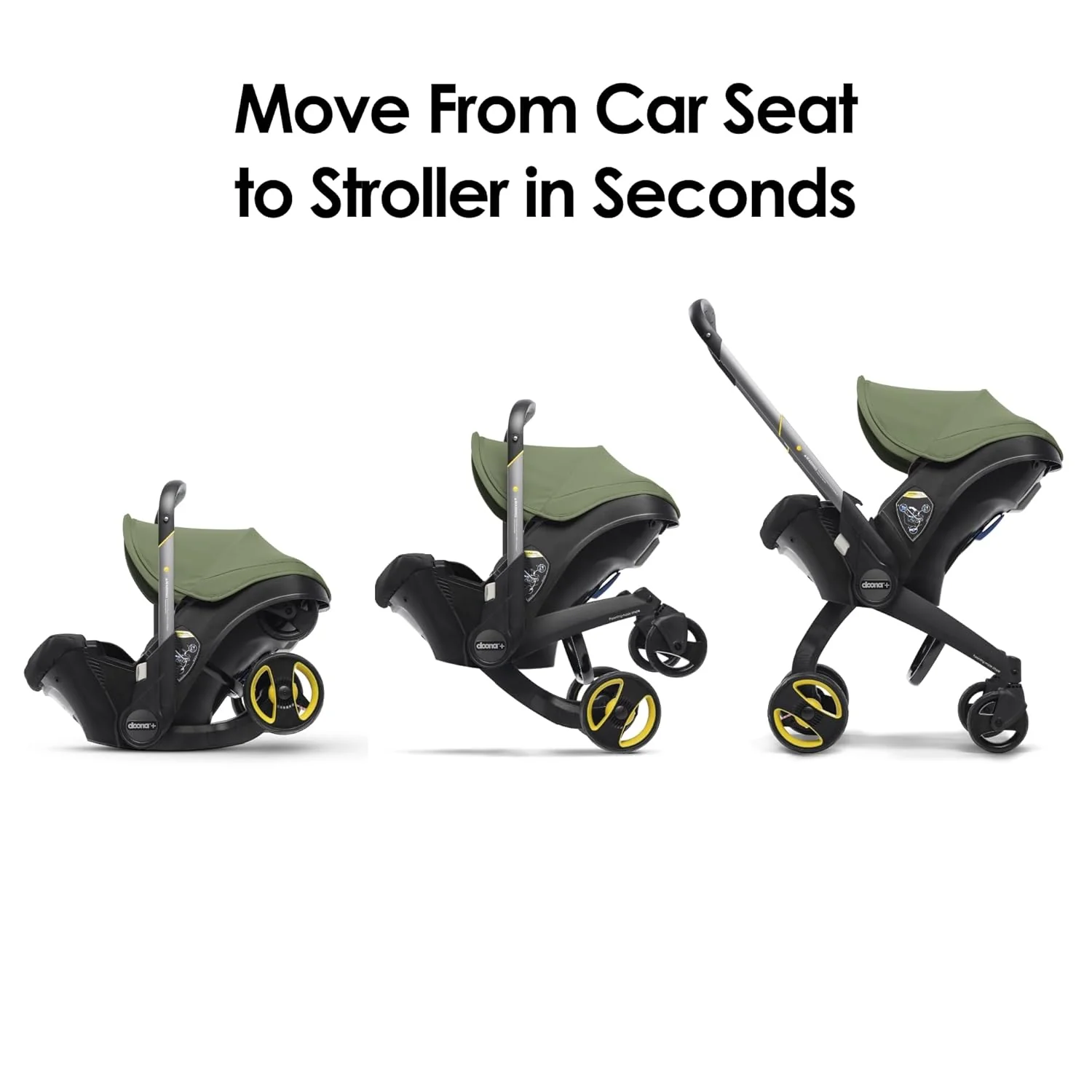 Doona Infant Car Seat & Stroller Combo, 2025, Slate green - Image 4