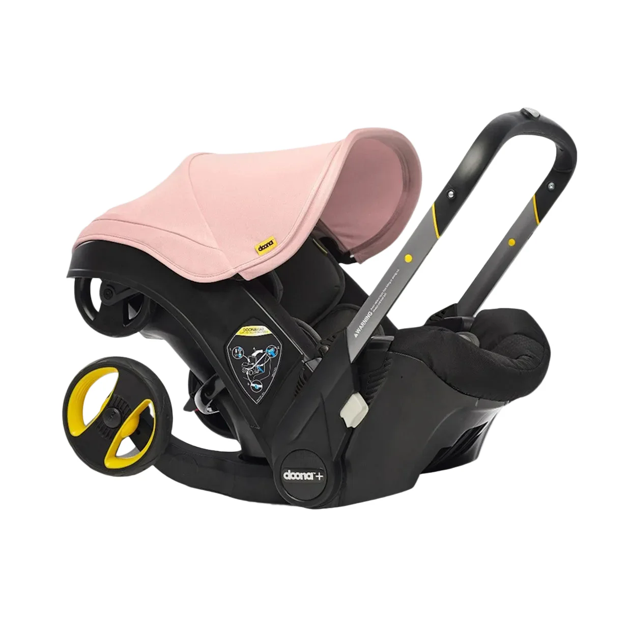 Doona Infant Car Seat & Stroller Combo, Blush Pink, 2025 - Image 2