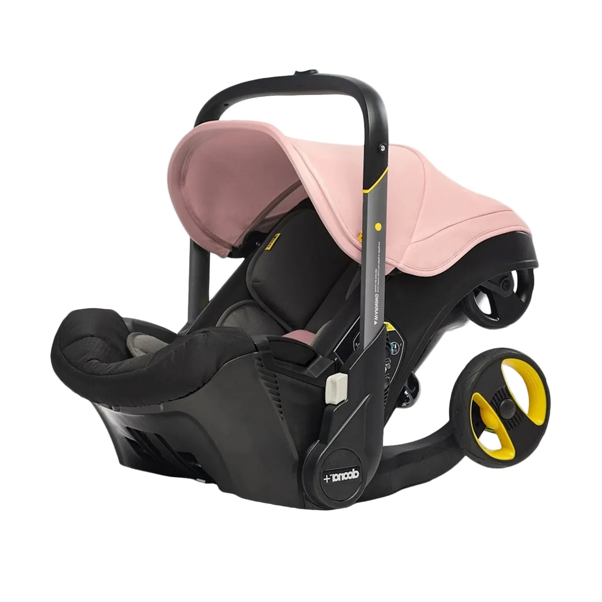 Doona Infant Car Seat & Stroller Combo, Blush Pink, 2025 - Image 3