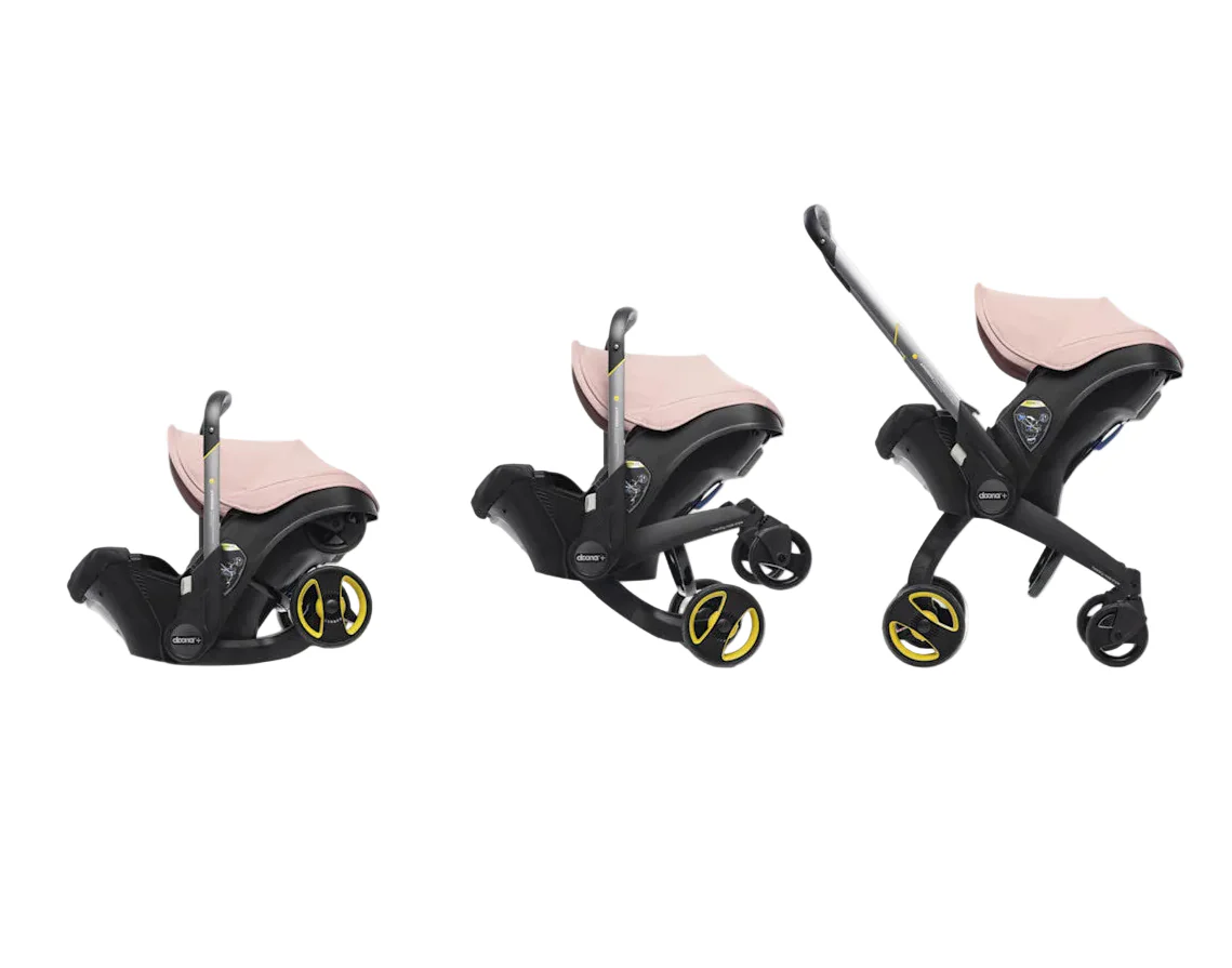 Doona Infant Car Seat & Stroller Combo, Blush Pink, 2025 - Image 4