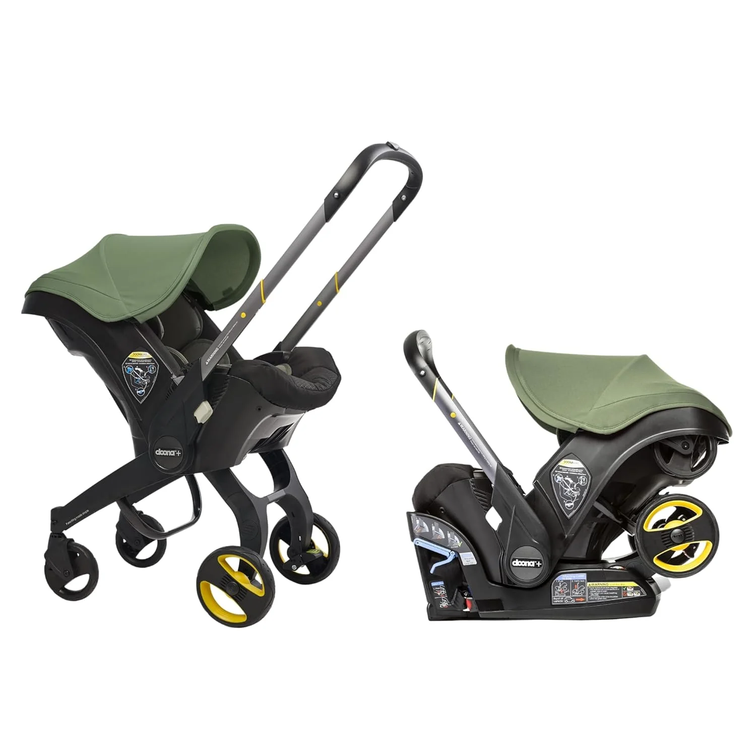 Doona Infant Car Seat & Stroller Combo, Desert Green, 2025