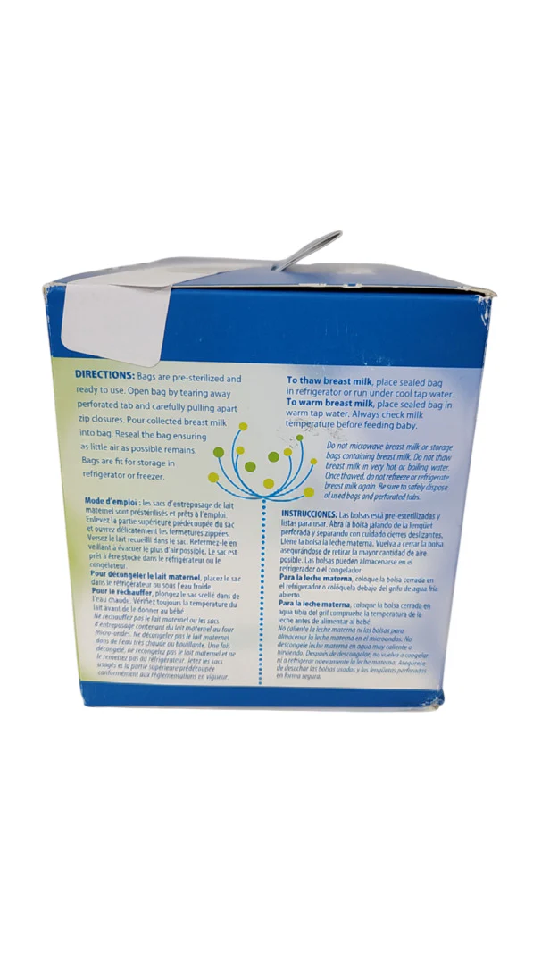 Dr. Brown's Breast Milk Storage Bags, 100 Count - Image 3