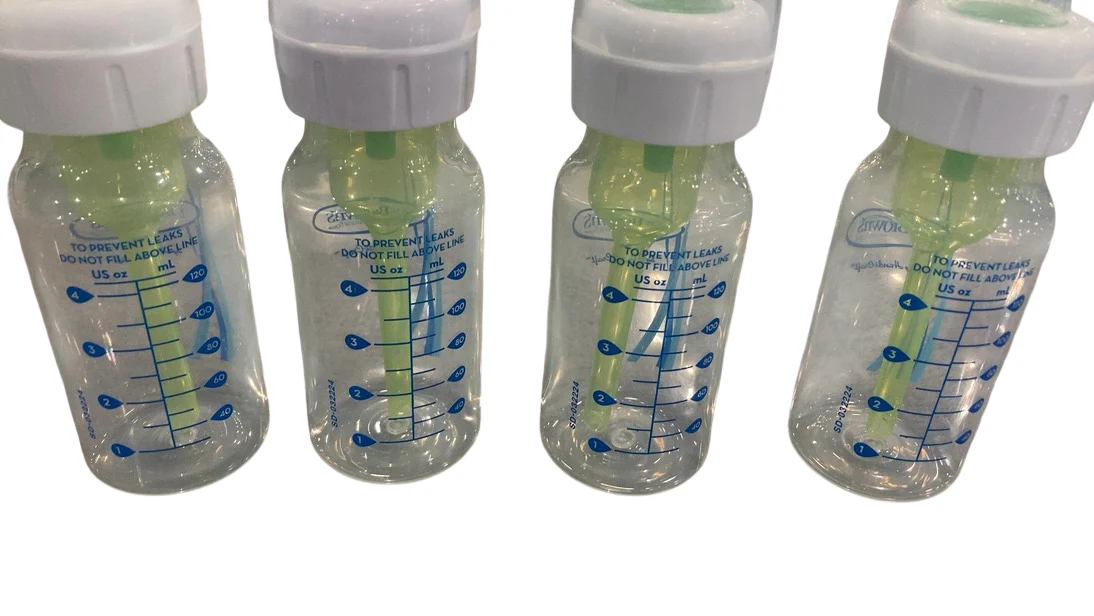 Dr. Brown's Breast to Bottle Pump & Store Feeding Set, Clear, Narrow - Image 2