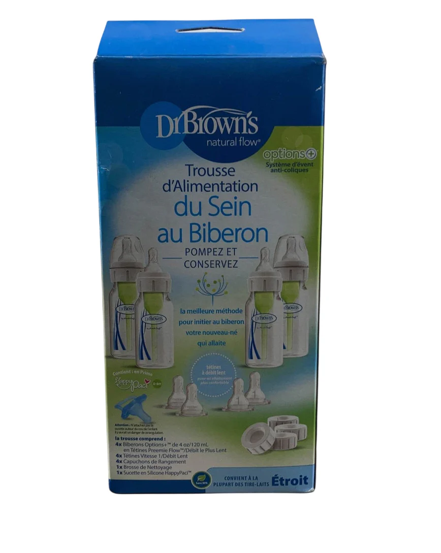 Dr. Brown's Breast to Bottle Pump & Store Feeding Set, Clear, Narrow - Image 6