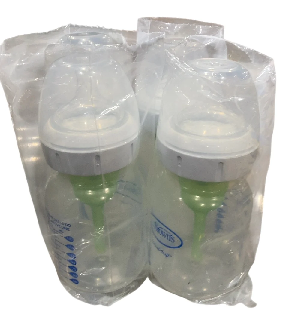 Dr. Brown's Breast to Bottle Pump & Store Feeding Set, Clear, Wide - Image 2